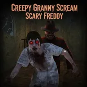 Play Creepy Granny Scream: Scary Freddy Game