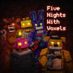 Play Five Nights With Voxels Game