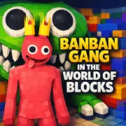 Play Banban Gang in World of Blocks Game