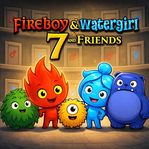 How to play Fireboy & Watergirl 7 And Friends